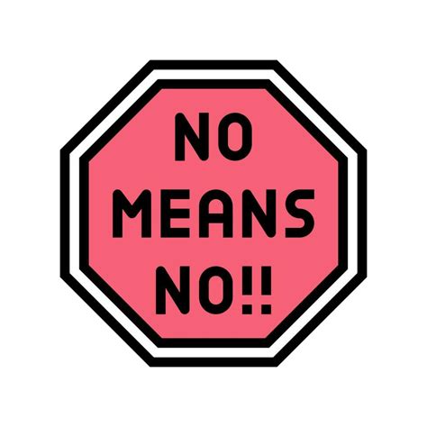 No Means No