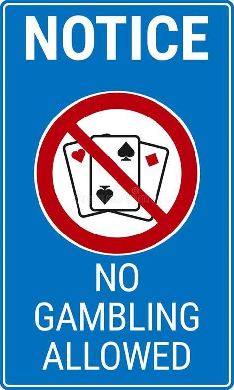 no more gambling
