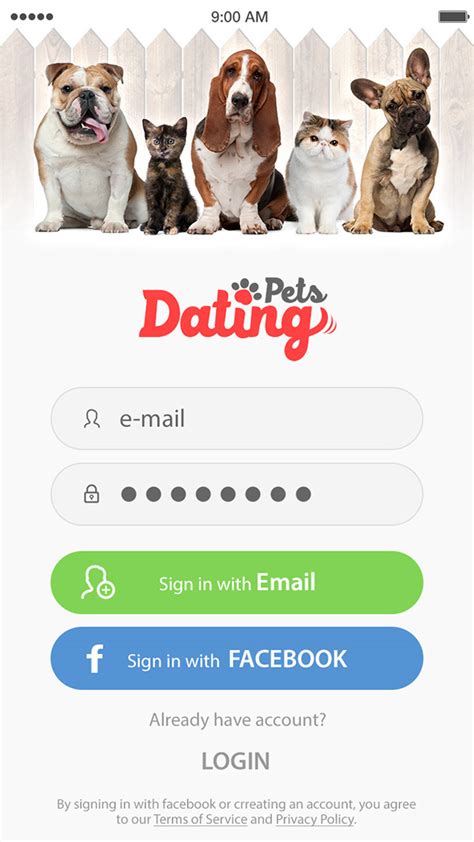 no pet dating site