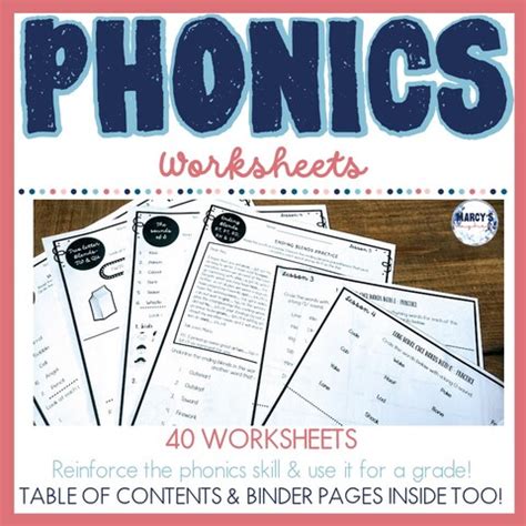 No Prep Phonics Worksheets Older Students Bundle Marcys Ph Worksheet High School - Ph Worksheet High School