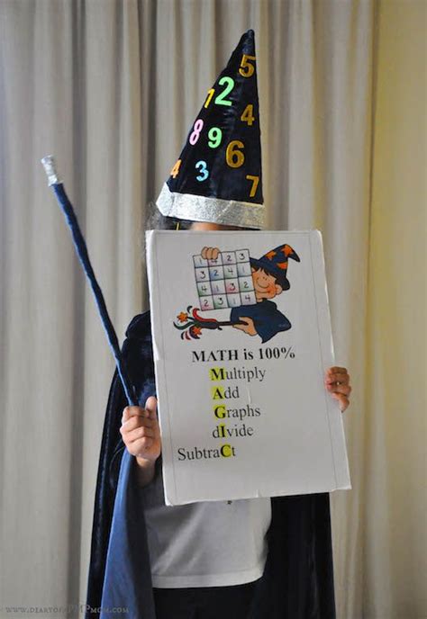 No Sew Mathematical Costumes For Maths Week Theschoolrun Dress Up Math - Dress Up Math