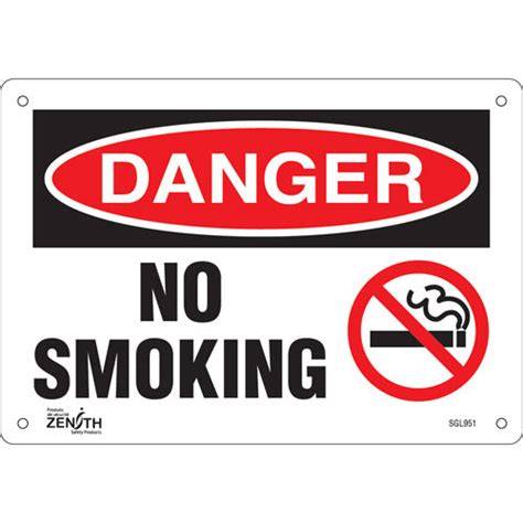 no smoking anglais