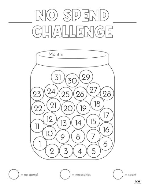 No Spend Challenge