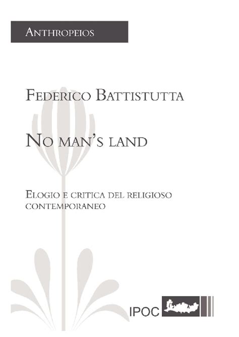 Read No Mans Land Elogio E Critica Del Religioso Contemporaneo 