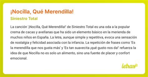Nocilla Que Merendilla