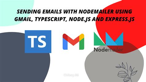 node express sending email with nodemailer, templates and variables