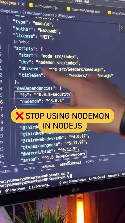 Nodemon Stop