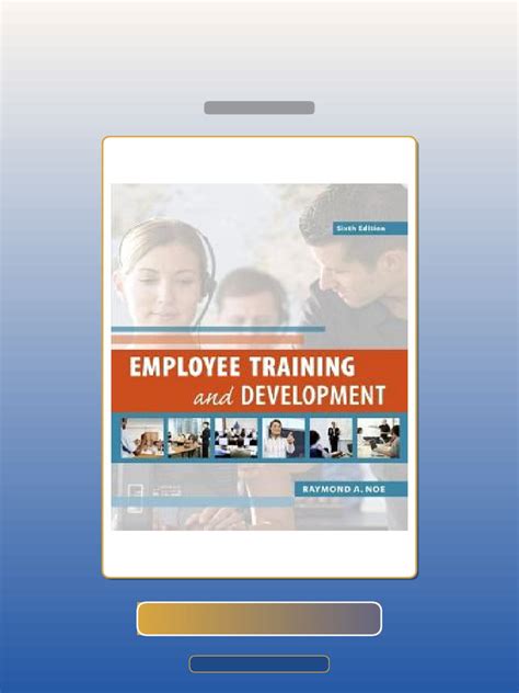 Noe Training And Development Multiple Choice Questions