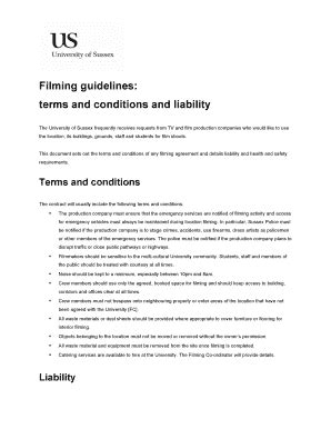 Read Online Nohfc Filming Guidelines 