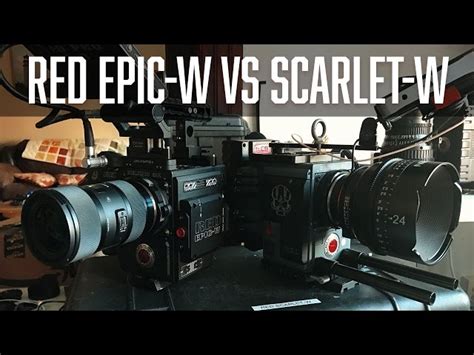 noisy red scarlet footage