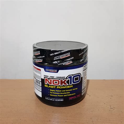 nok10 | Pre Workout NOK10 282 gram 60 servings