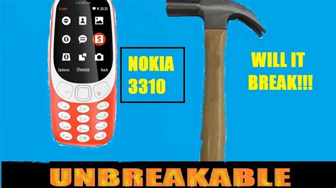 nokia 3310 break test cdl