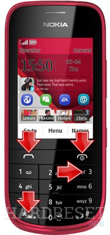 nokia asha lock