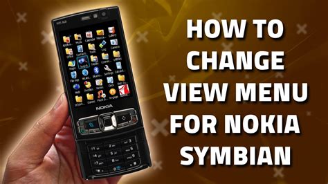 Nokia C5 Change Menu View