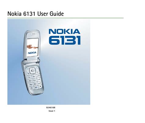 Read Online Nokia 6131 User Guide 
