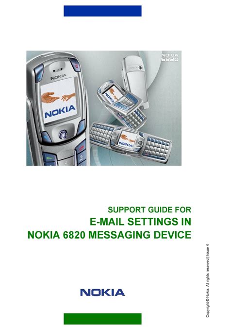 Download Nokia 6820 User Guide 
