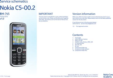 Read Online Nokia C5 00 User Guide English 