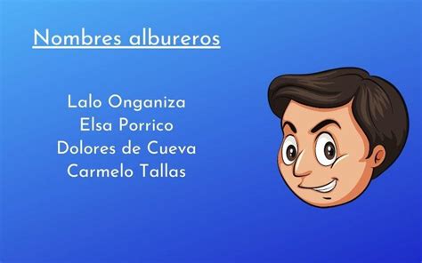Nombres Con Albur