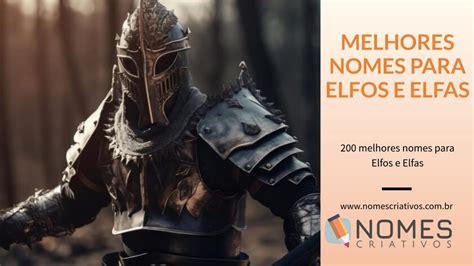 Nomes De Elfos