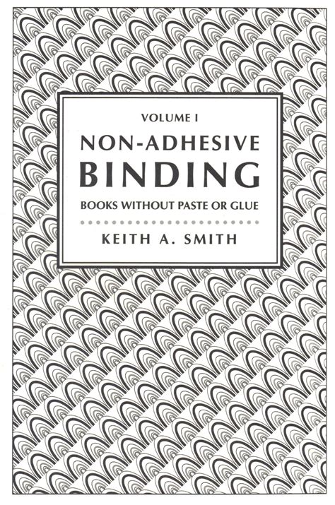 non adhesive binding vol 1 books without paste or glue