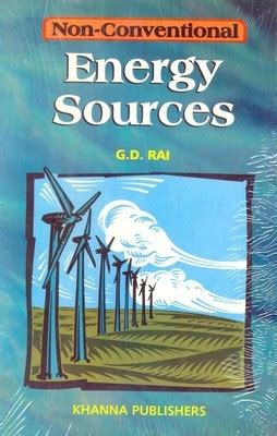 Read Non Conventional Energy Sources By G D Rai Pdf Free Download 