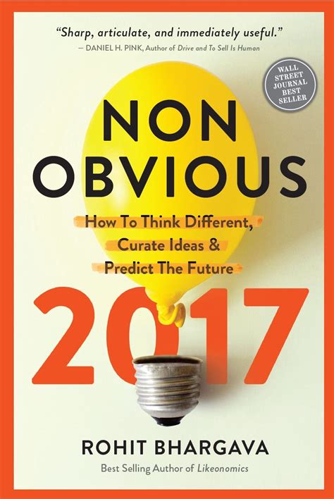 Read Online Non Obvious How To Think Different Curate Ideas Predict The Future 
