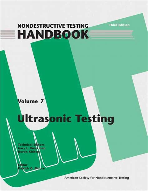 nondestructive testing handbook third edition ultrasonic