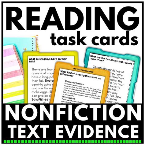 Nonfiction Task Cards