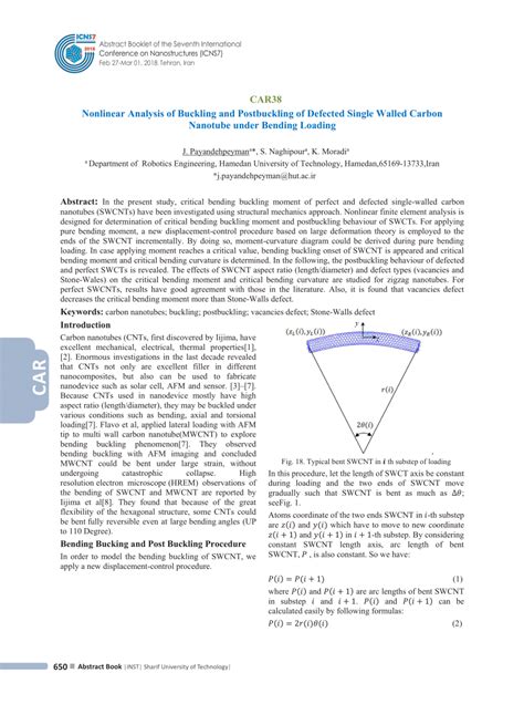 nonlinear analysis on buckling and postbuckling of