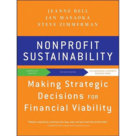 Read Online Nonprofit Sustainability Making Strategic Decisions For Financial Viability 