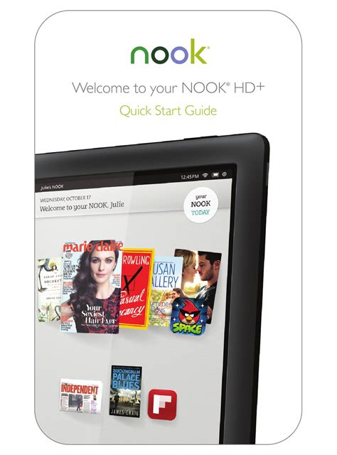 Read Nook Quick Start Guide 