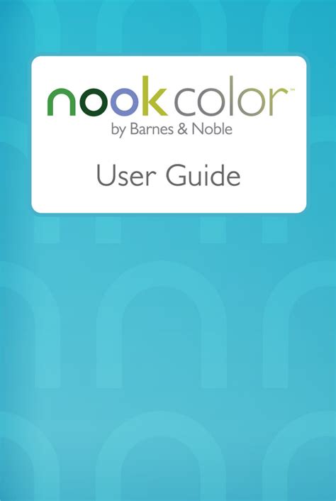 Download Nookcolorcom Support User Guide 