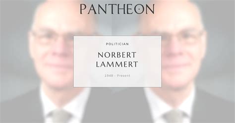 norbert lammert biography template