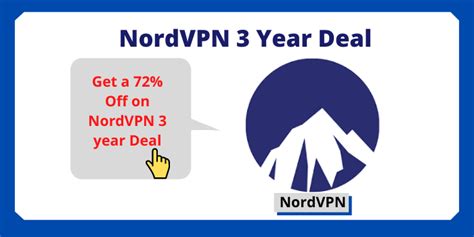 nordvpn 3 year deal