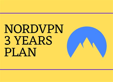 nordvpn 3 year plan cost