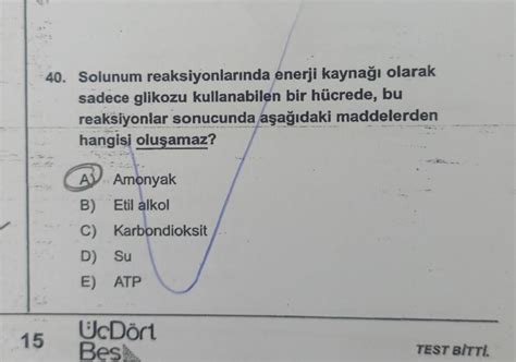 norganik maddeler hücrede enerji kaynağı olarak kullanılmaz.