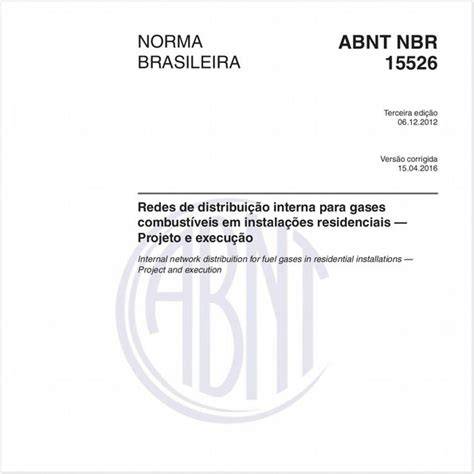 norma abnt nbr 15526