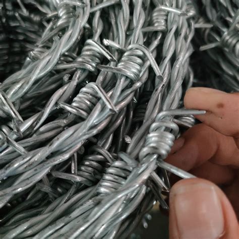 Normal Double Twisted Barbed Wire Mesh Fence Making Twisted Fence Wire - Twisted Fence Wire