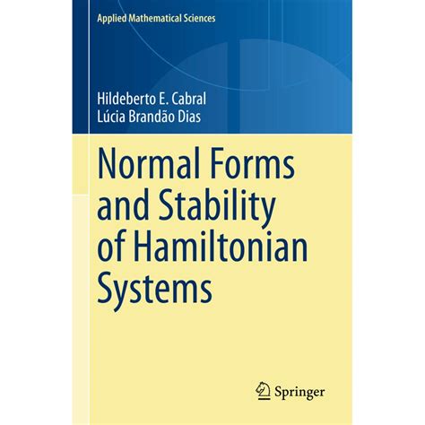 Normal Forms And Stability Of Hamiltonian Systems