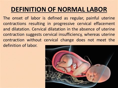 Normal Labour Definition