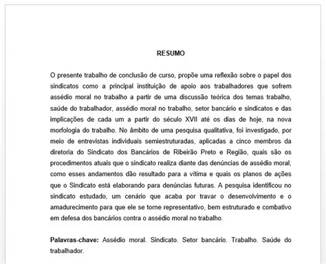 Normas Abnt Resumo