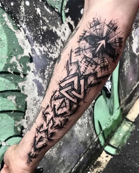 Norse Half Sleeve Tattoos