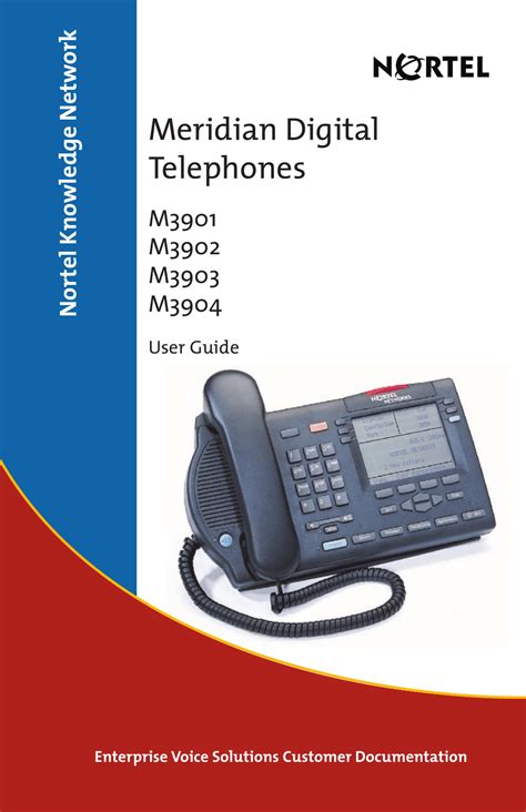 Read Online Nortel Meridian Phone System User Guide 