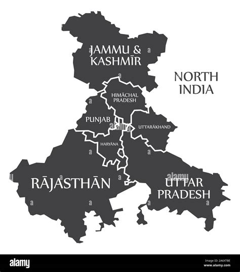North India Map