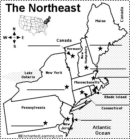 northeast map quiz DriverLayer Search Engine