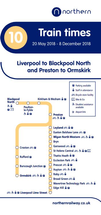 Read Northern Rail May 2018 Timetable Consultation 