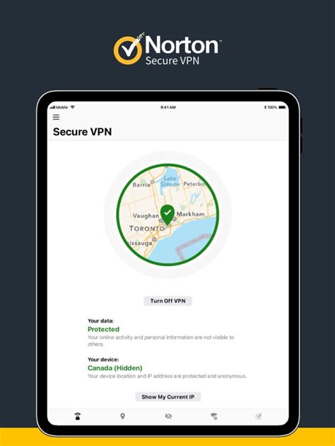 norton secure vpn for iphone