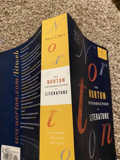 Read Online Norton Introduction Literature Shorter 11Th Edition 