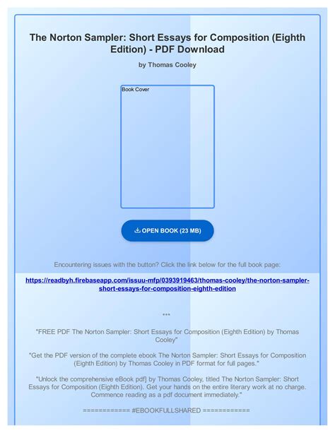 Full Download Norton Sampler 8Th Edition 