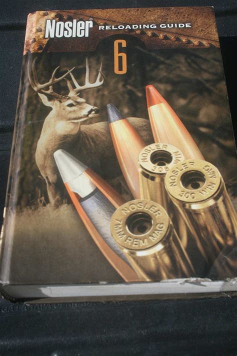 Nosler Reloading Manual Edition